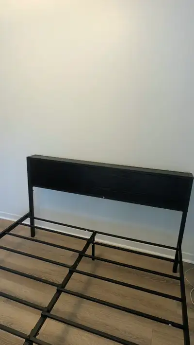 Queen bed frame, View more