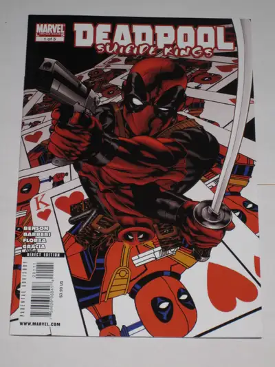 Marvel Comics Deadpool: Kings#’s 1,2,3,4 & 5 set! comic book