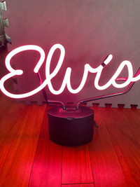 Elvis Neon Sign