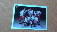 Carte Hockey Upper Deck 91-92 SP1 Harmonie sur Glace 210721-3681