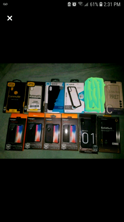 NEW OTTERBOX ETC... IPHONE X & Xs CASES $45 EACH