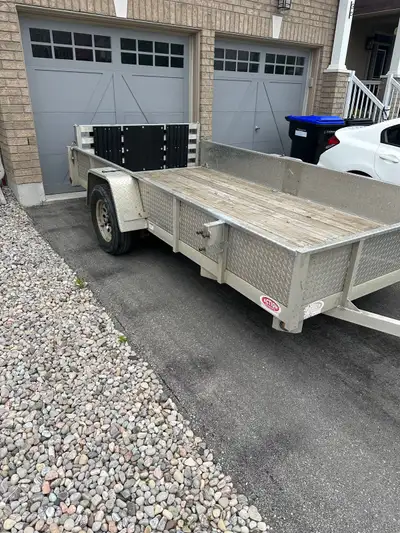 6x12 Aluminum Utility trailer
