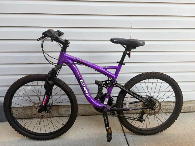 Schwinn 24" Full Suspension Mountain Bike -- Hardly Used