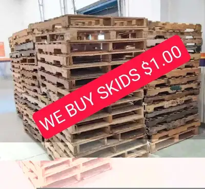 Skids,pallets,wooden,removal,collection,unwanted,40x48,free We Buy Wooden Pallet Skids 40x48 We buy...