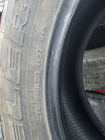 Set of four all season bridgestone duelers off a 2025 ram 1500 with only 15k on them! One tire had a...