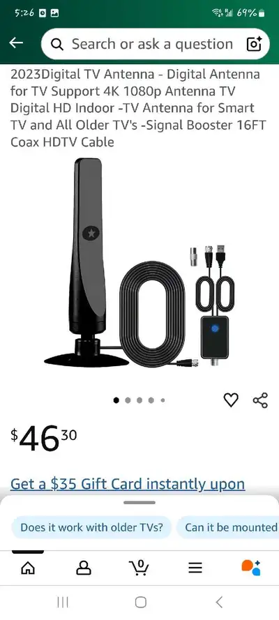 Digital TV Antenna, View more