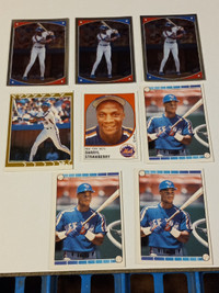Vintage New York Mets OPC Stickers,Cards Gooden,Strawberry Lt15