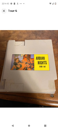 Nintendo rare  Arbian Nights 1100 Games in 1