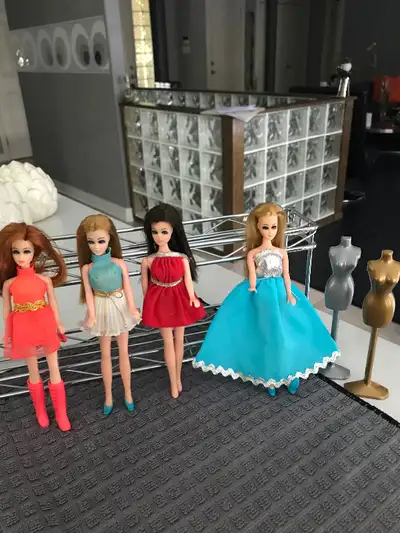 Vintage Dawn topper dolls, View more