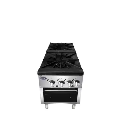 Atosa ATSP-18-2 NaturalGas/Propane Double Burner Stock Pot Range, View more