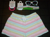 ► GYMBOREE - Tennis Match Stripe Line Set - Size 4T