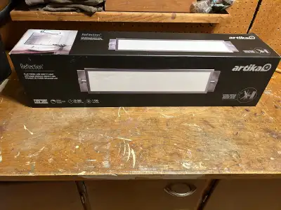 Brand new still in package. Changed plan for the washroom light. Paid almost $250 woth taxes. Here i...