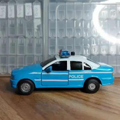 Blue #3819 Police Car - Doors Open, Lights & Sounds - $15.00, View more