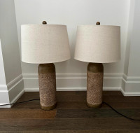 Two Large Table Lamps