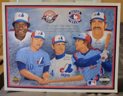 Upper Deck Montreal Expos Print, View more