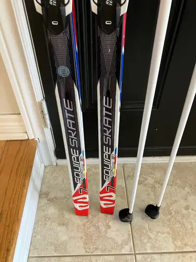 Cross Country Sake Skis, Boots & Carbon Poles - Like New!, View more