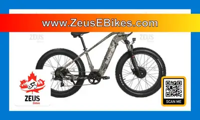 ELECTRIC BIKE! Dual 500W Fat-AWD 2.0 w/ Fat Tires. ZeusEbikes.co, View more
