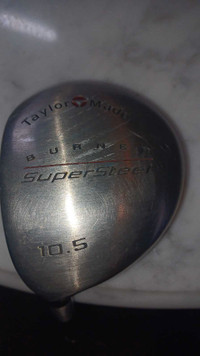 TaylorMade Burner SuperSteel Head 10.5* LH w/Bubble Shaft