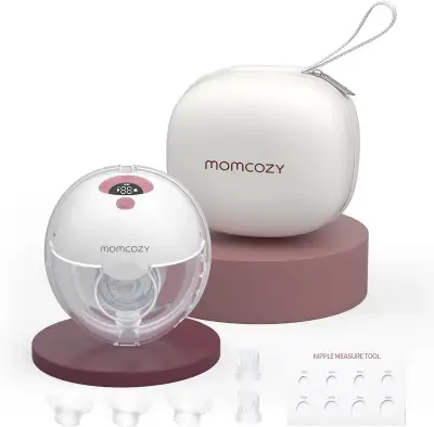 Momcozy M5 Hands Free Breast Pump, Double Wearable Breast Pump o, View more