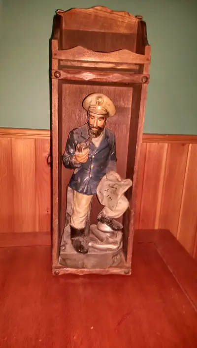 For sale vintage table and wall hanging decorative items, View more