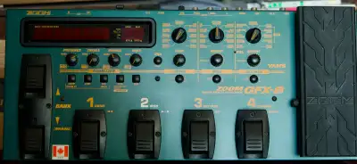 Lightly used ZOOM GFX-8 guitar processor bought in Japan, View more