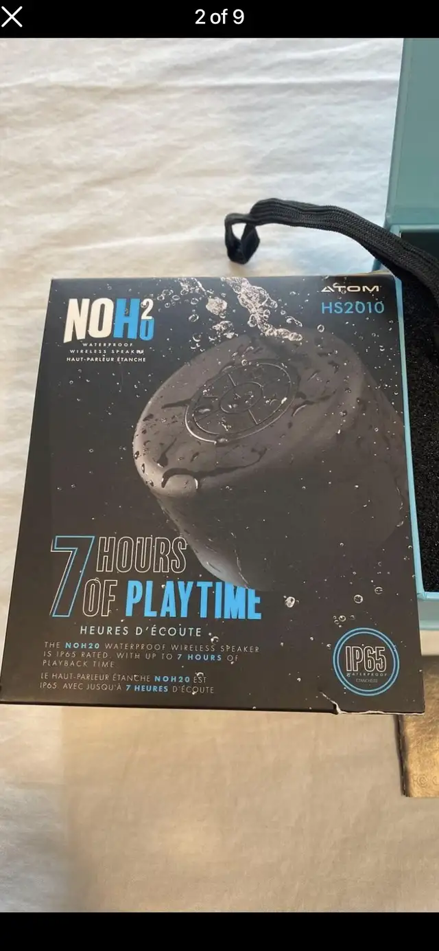 No H2O Water Proof Wireless Speaker in General Electronics in Edmonton - Image 3