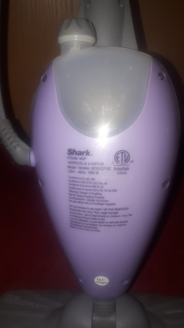 Shark S310CP light and easy steam mop in Other in City of Toronto - Image 2