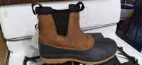 TOTES MEN'S SLIP ON COMFORTABLE WINTER BOOTS, NEW IN BOXES