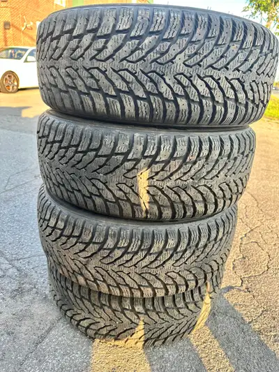 These Nordman winter tires in size 215/60R16 are in excellent condition and offer superior grip for...