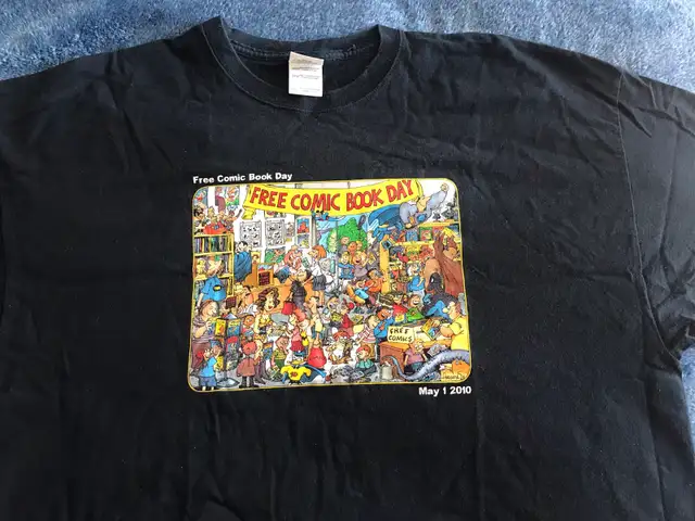 FCBD Free Comic Book Day T-Shirt XXL - Sergio Aragones in Men's in Bedford - Image 4
