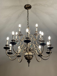 For Sale - chandelier and matching wall scones