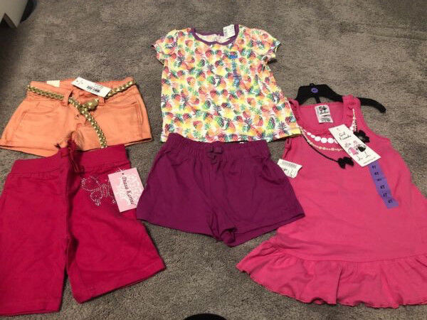 Brand New  Size 4 Summer Clothes in Clothing - 4T in Winnipeg