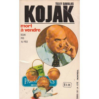 TELLY SAVALAS KOJAK MORT À VENDRE 1975 COMME NEUF TAXE INCLUSE