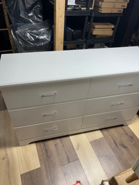 StorkcraftBrookside 6-Drawer White Dresser