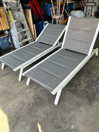 Metal Chaise Lounge Chairs