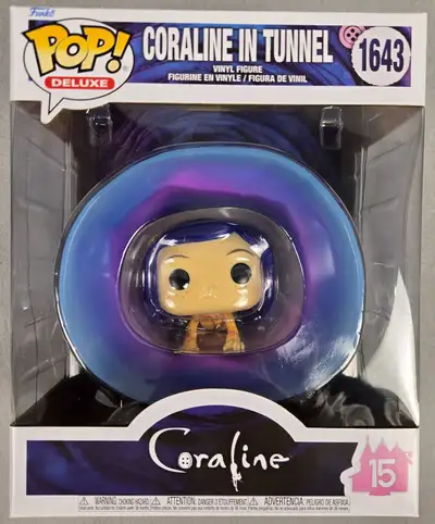 Coraline 15th Anniversary Coraline in Tunnel Funko Pop Deluxe, View more