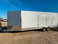 2024 enclosed aluminum carhauler / snowmobile  trailer