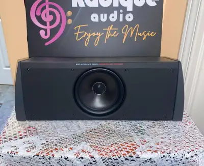 The KEF Model 100 Center Speaker: A Refined Audio Experience Crafted in the United Kingdom, the KEF...