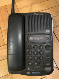 For sale Panasonic cordless single phone unit