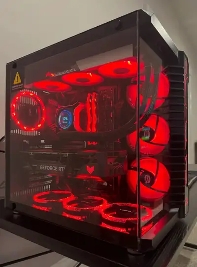 RTX 5080 CUSTOM BUILT GAMING PC RYZEN 7800X3D 32GB DDR5 RAM 2TB , View more