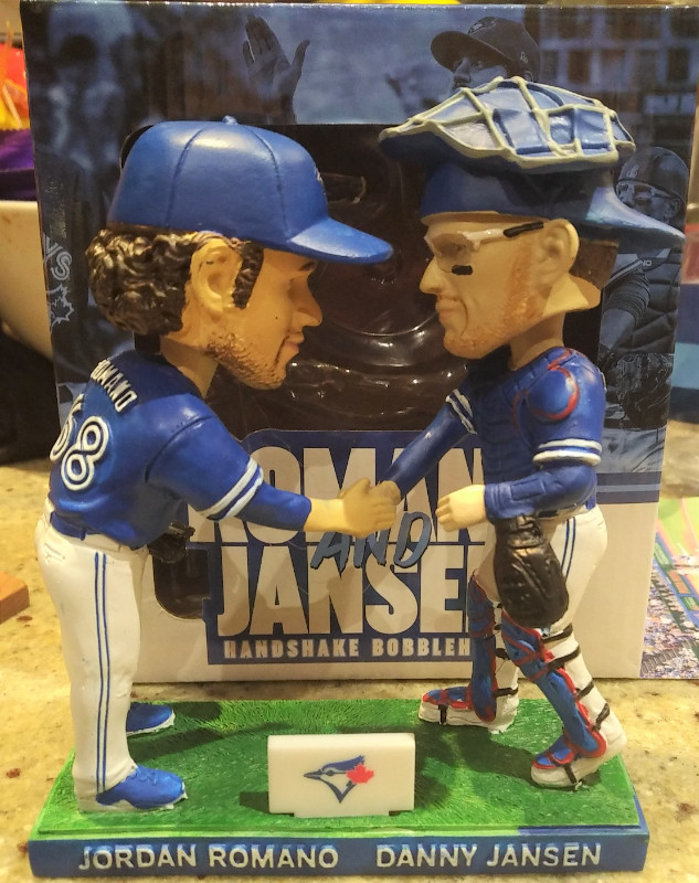 Blue Jays Bobblehead Collection ACE Spiderman Vlad Teo  Zaun in Arts & Collectibles in City of Toronto