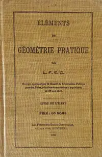 Antiquité 1922 Collection Livre scolaire. Éléments de géométrie