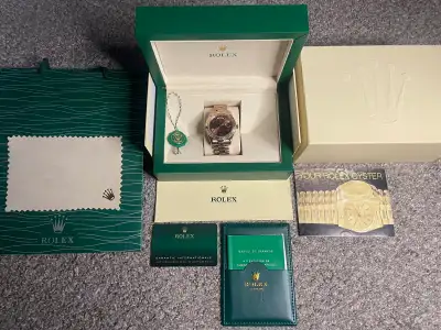 Rolex’s Automatic movement Brand new Box and papers