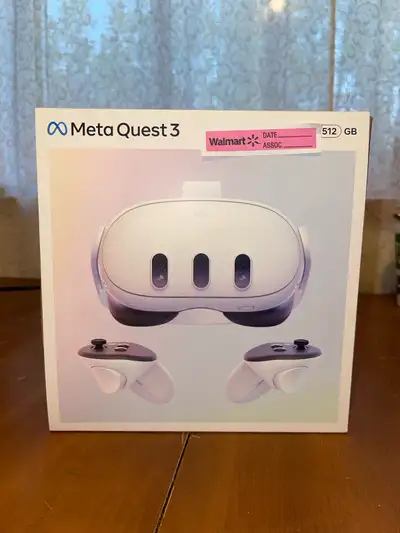 •Selling my meta quest 3 with 512 GB •it’s barely used and have no reason to keep it anymore.