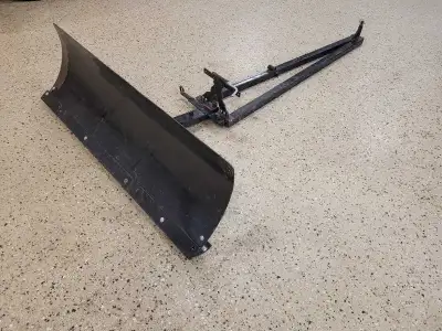 54 Inch ATV snow plow with frame extension. Not being used. $295 OBO