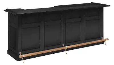 Sterling 92" Home Bar - On Sale! Solid Wood Construction, View more
