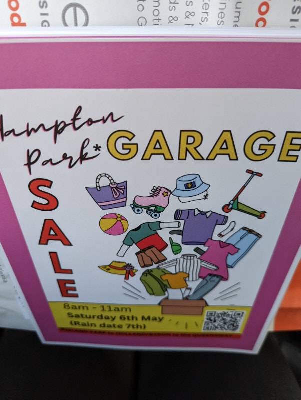 GARAGE SALE! Hampton Park! Garage Sales Ottawa Kijiji