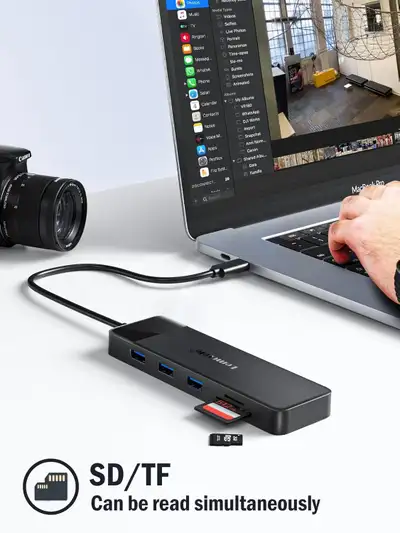 Lemorele USB C - 10 in 1 Triple Display Monitors Docking Station, View more