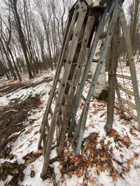 Échelles en bois