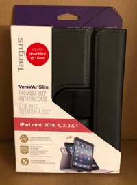 VersaVu® Slim Case for iPad Mini® (Gen 5/4/3/2/1) Black